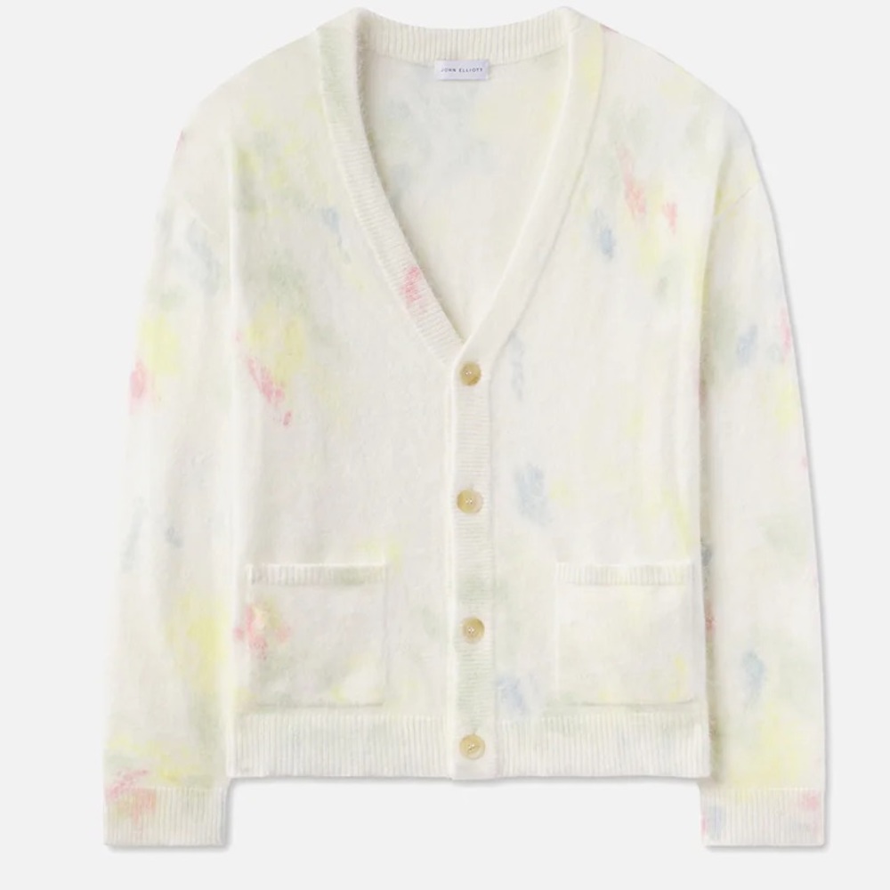 John Elliott Angora Cardigan